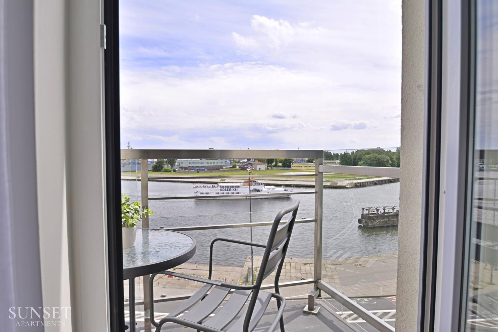 Sunset Apartments - Villa Concha - Parking - Widok Na Port! Świnoujście Екстериор снимка