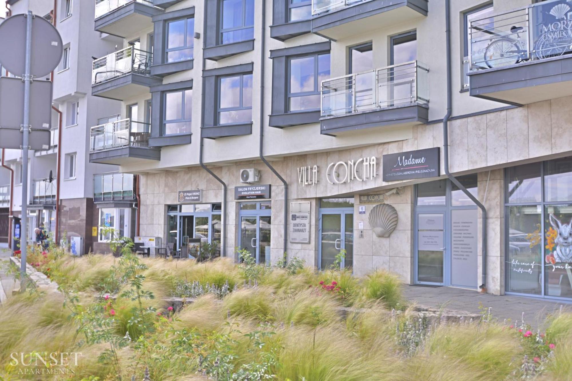 Sunset Apartments - Villa Concha - Parking - Widok Na Port! Świnoujście Екстериор снимка